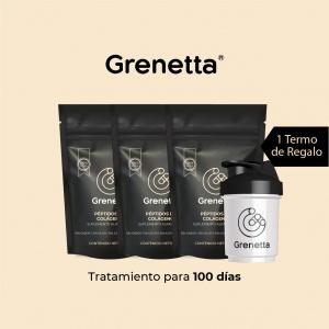 3 bolsas de Grenetta + 1 Termo de regalo (100 días)